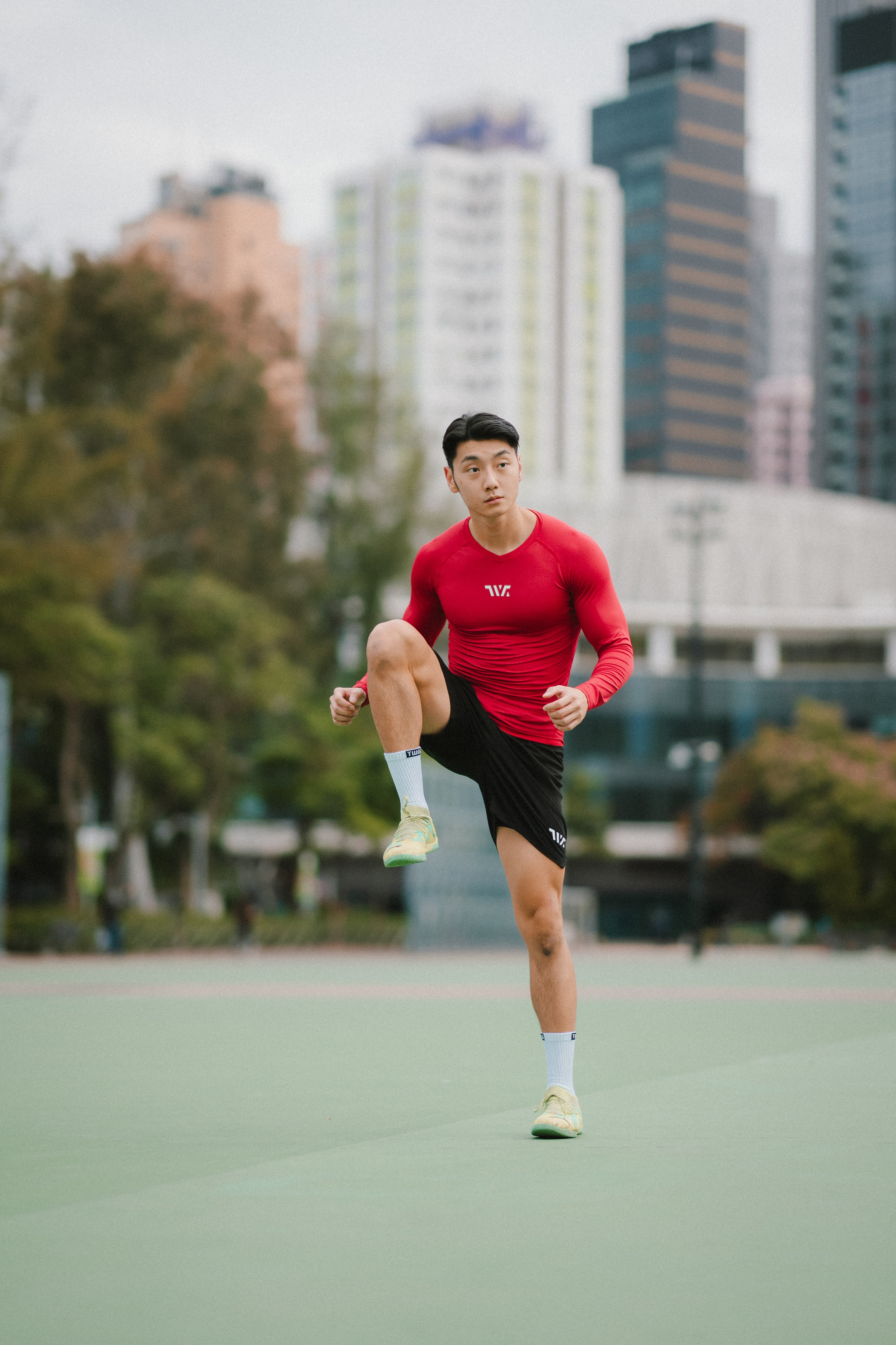 TeamWeGo Long Sleeve BaseLayer - Red