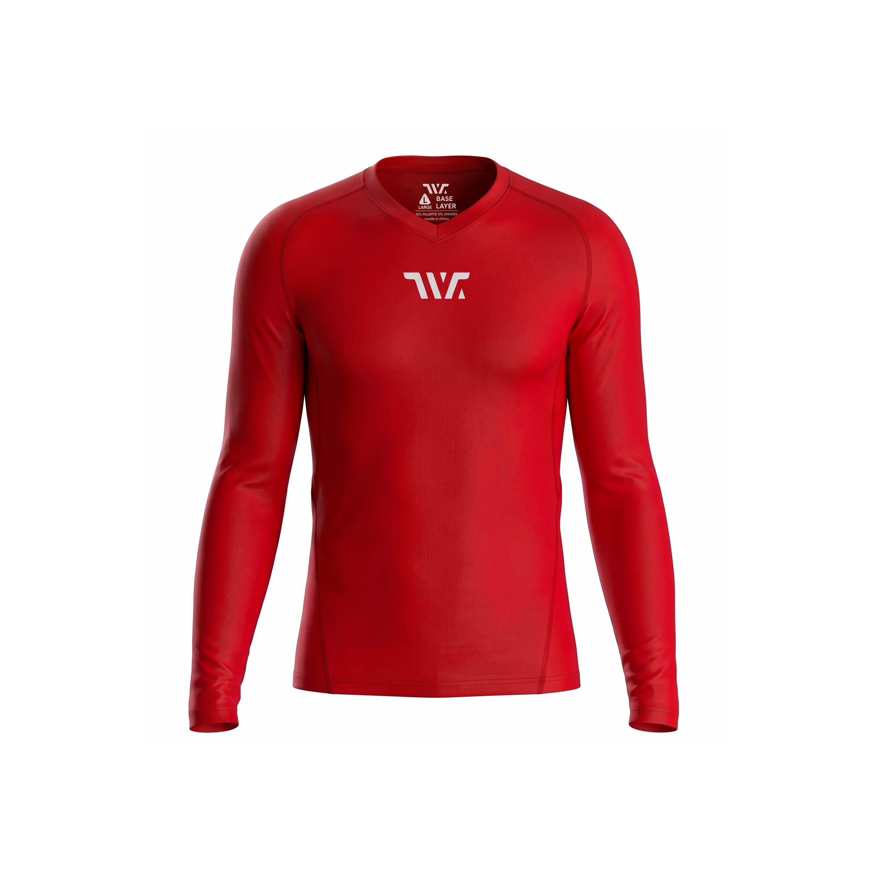 TeamWeGo Long Sleeve BaseLayer - Red
