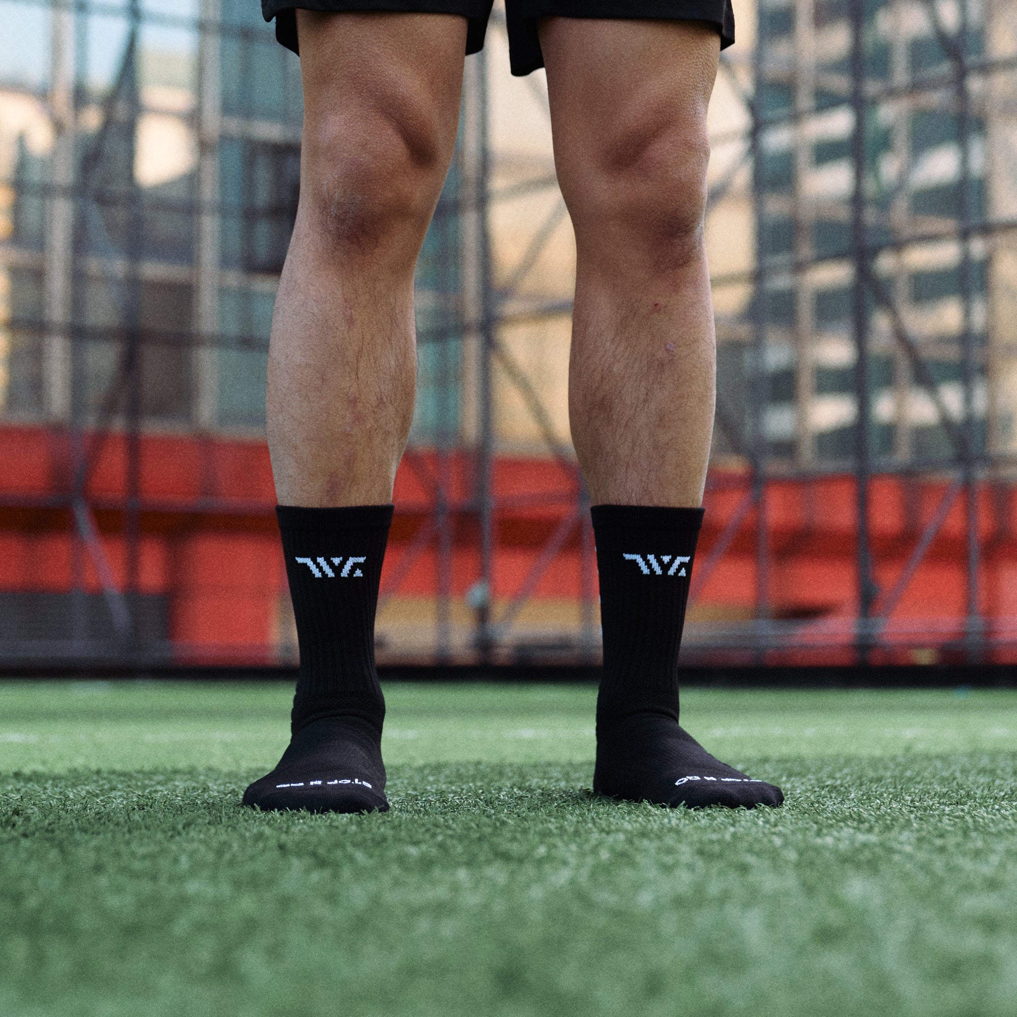 TeamWeGo Grip Socks - Absolute Black