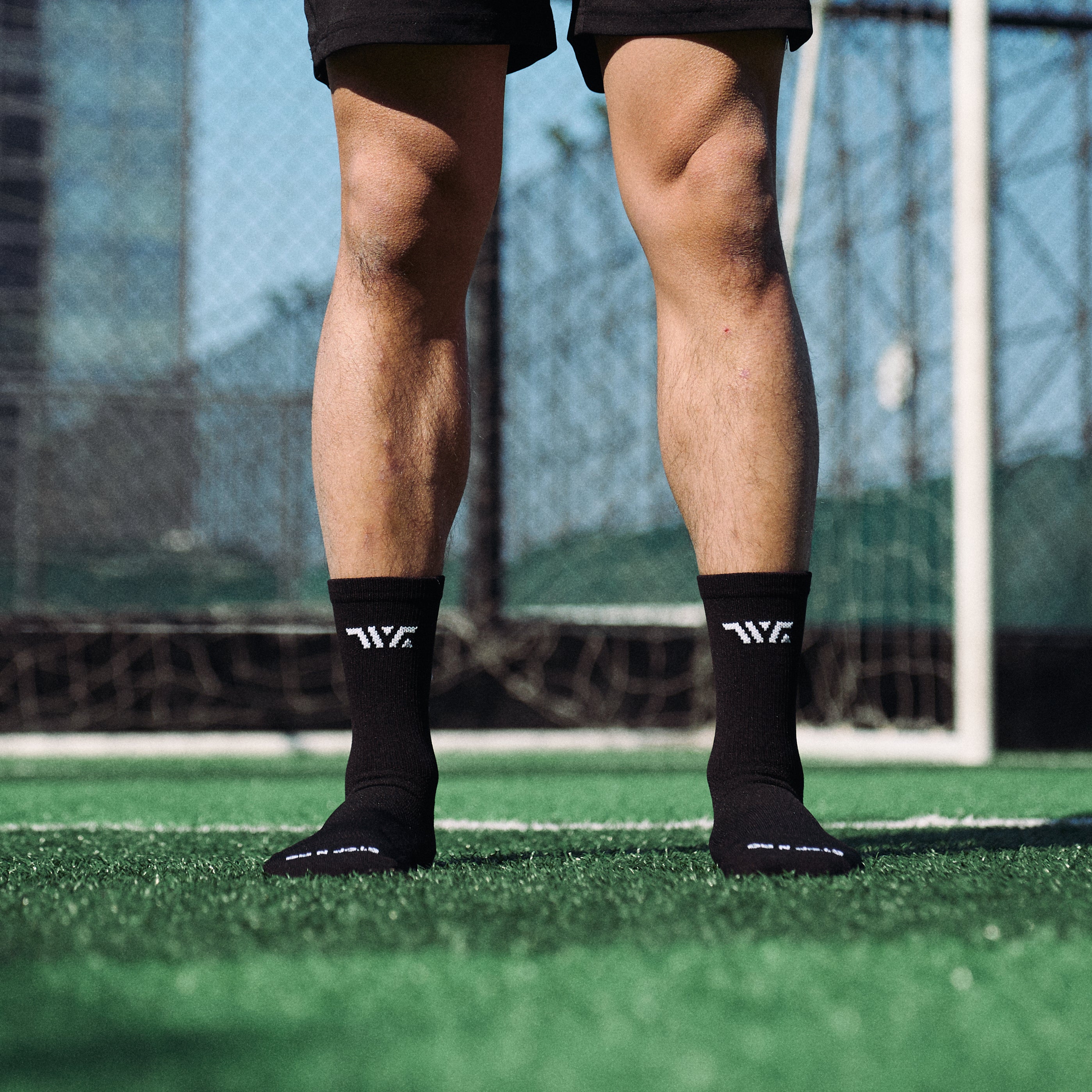 TeamWeGo Grip Socks LITE - Absolute Black