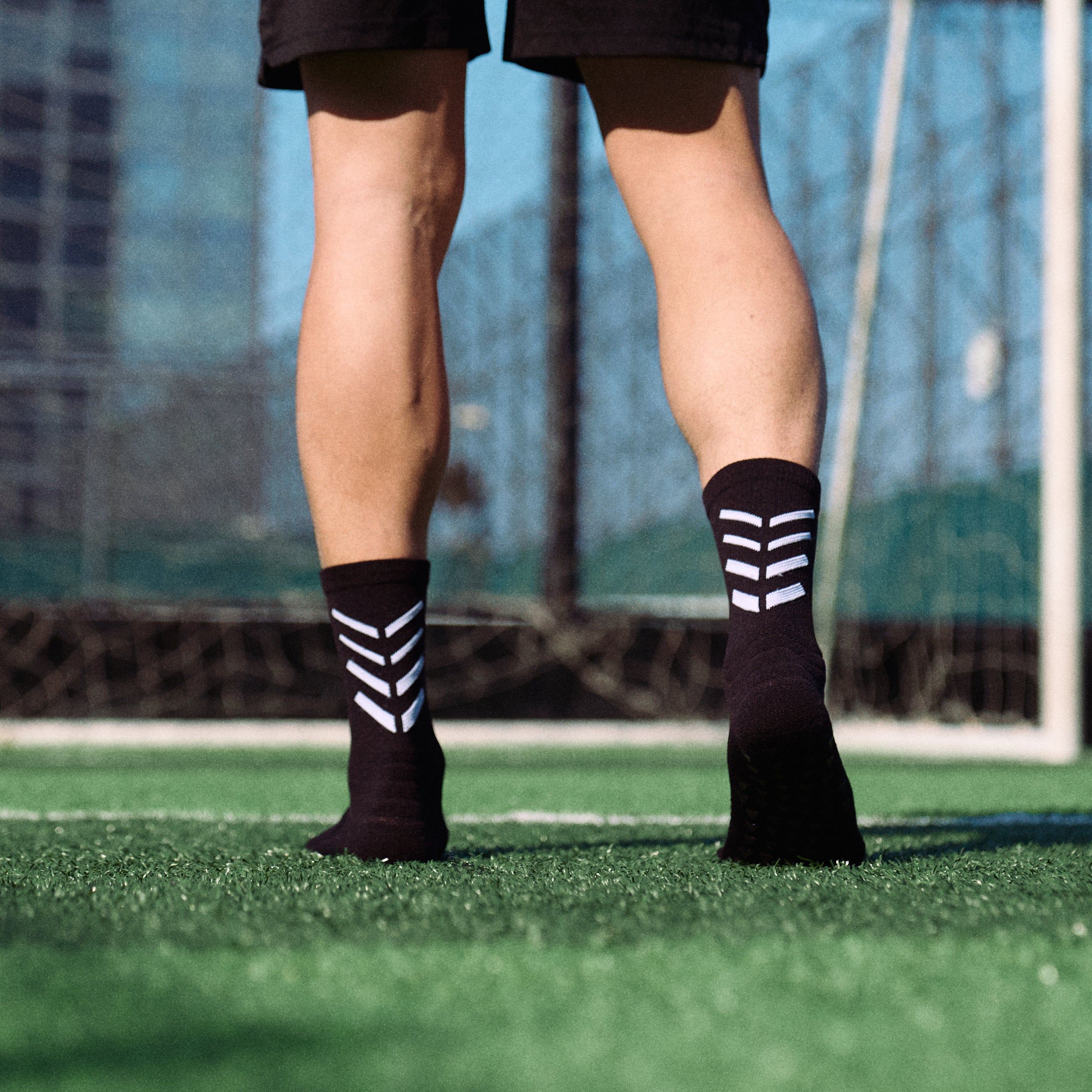 TeamWeGo Grip Socks LITE - Absolute Black