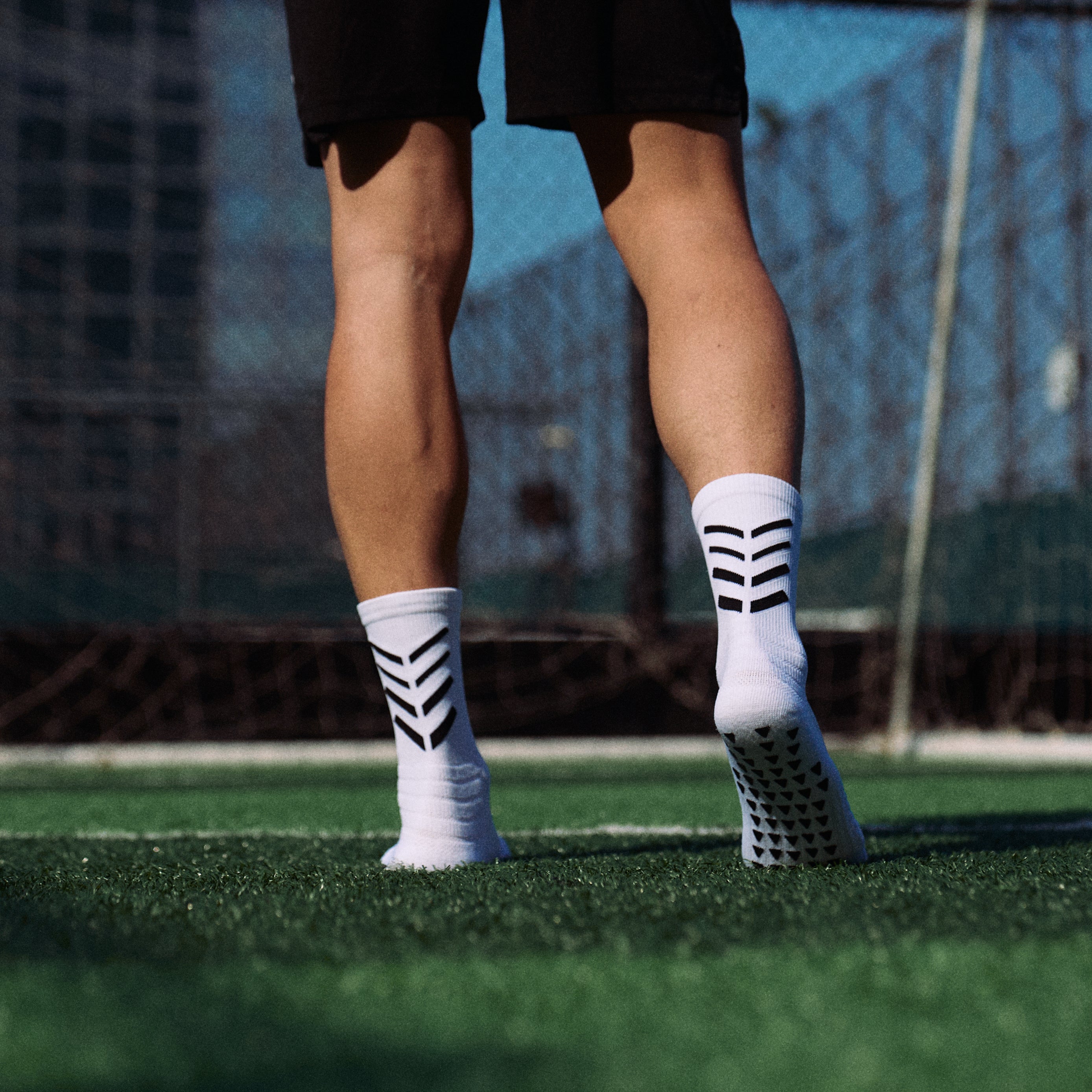 TeamWeGo Grip Socks LITE - Summit White