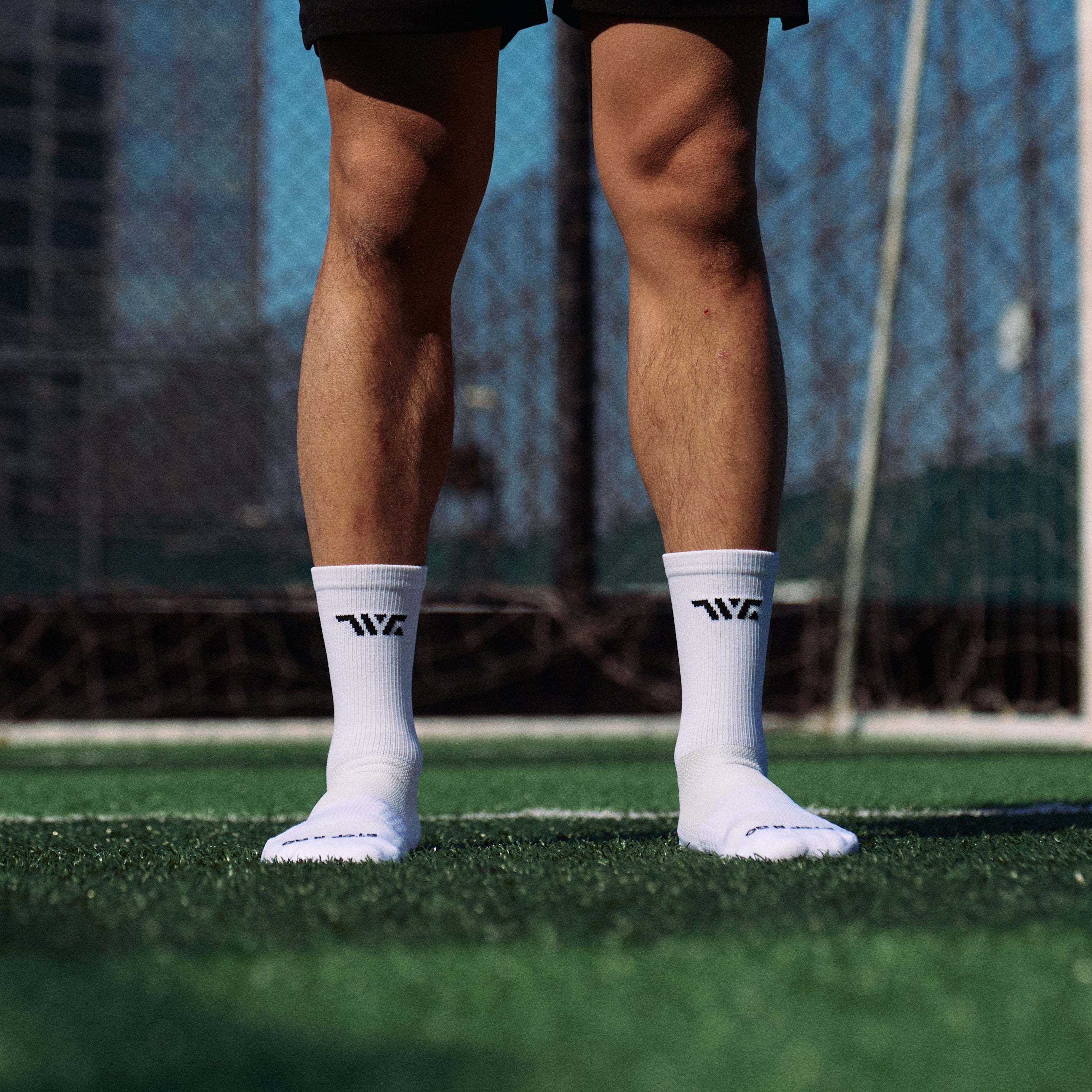 TeamWeGo Grip Socks LITE - Summit White